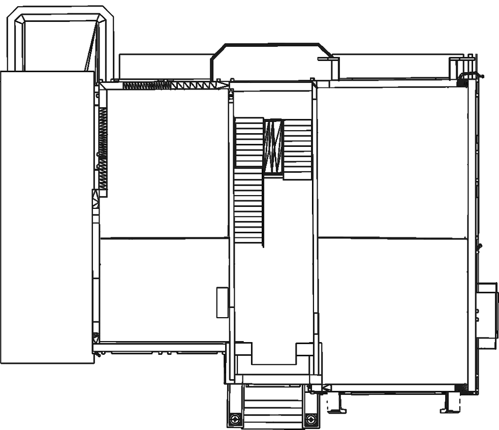Plattegrond tweede verdieping