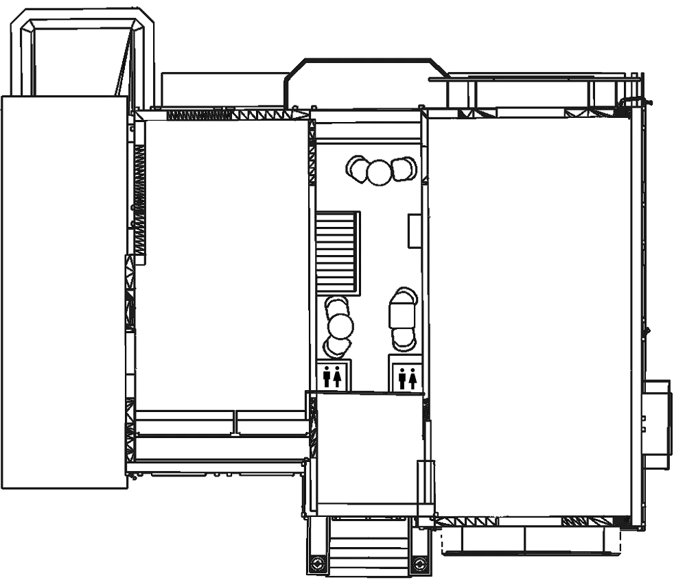 Plattegrond derde verdieping