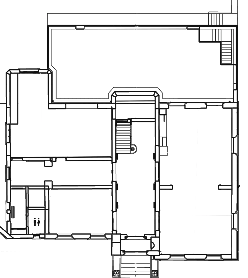 Plattegrond gelijkvloers Het Huis